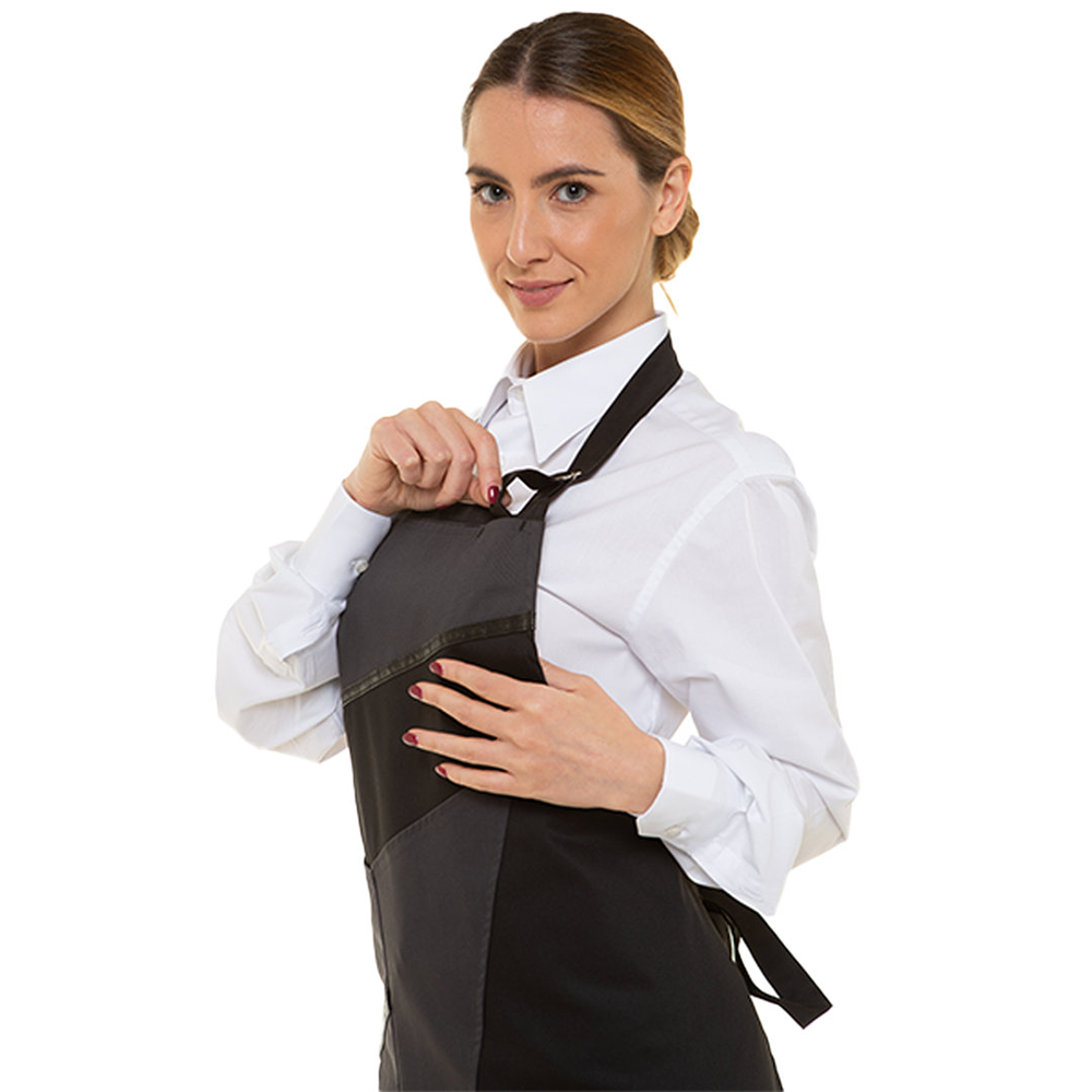 GREMBIULE UNISEX TESSUTO ECOLOGICO RICICLATO